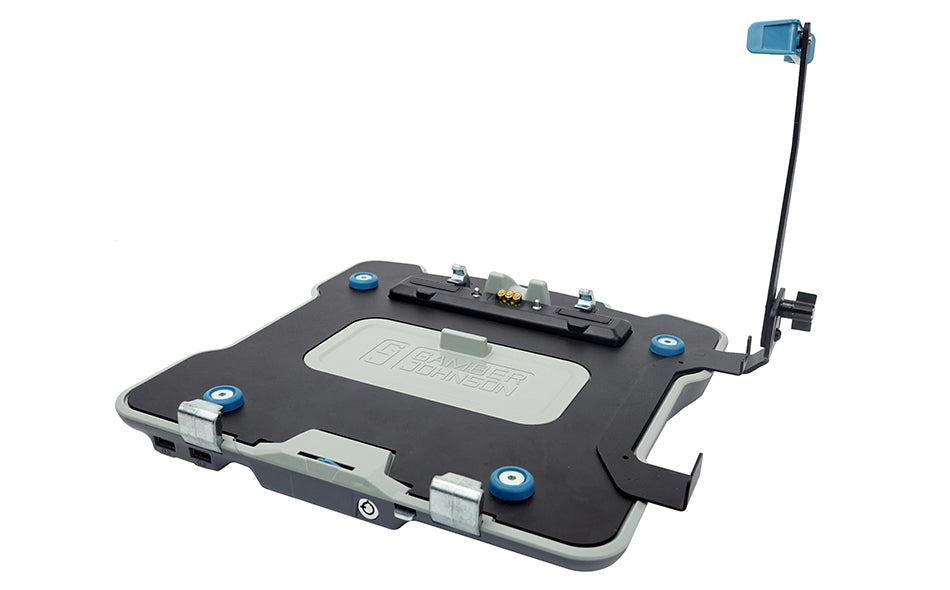 K120 (Laptop) - Gamber Johnson, 7160-1083-03, Vehicle Cradle, with Tri Pass-through (ex. vehicle adapter)