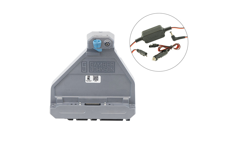 ZX80 - Gamber-Johnson, 7170-1135-00, Vehicle Dock with Replication (Include 65W vehicle adapter)
