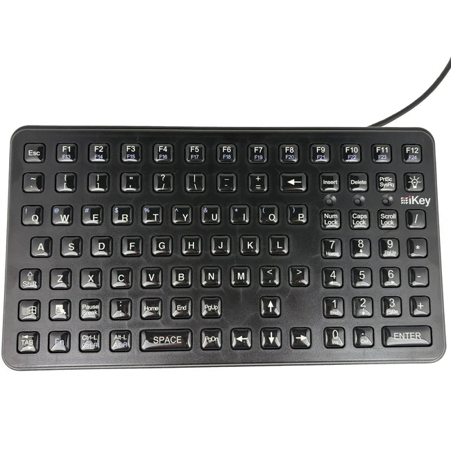 Keyboard;iKEY,SL-91-USB,Small Footprint with Epoxy Keycaps (Qwerty - US English)