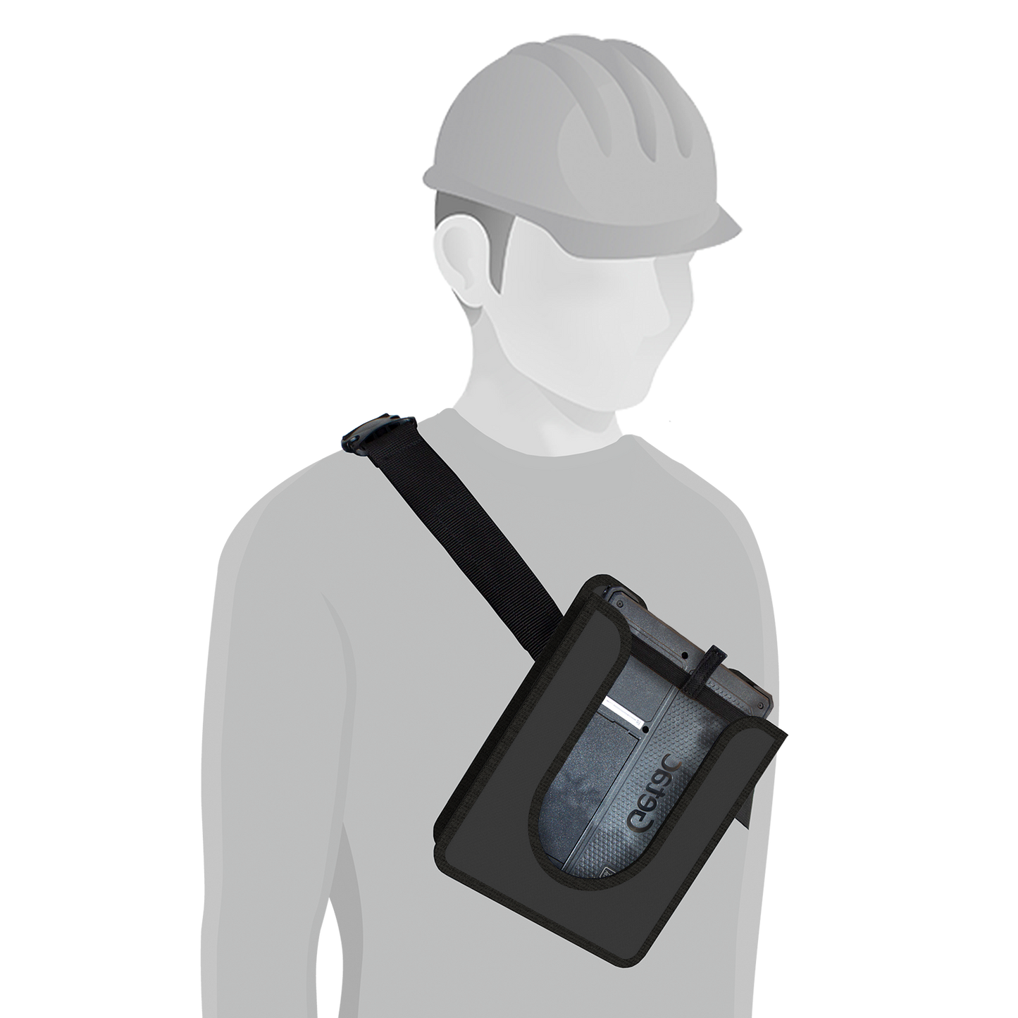 Infocase, FM-HLSTR-8IN-WR, Fieldmate water reisistant holster for ZX70 and T800