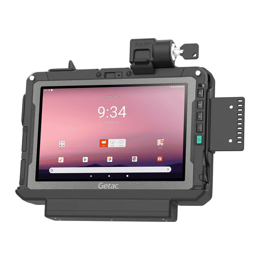 ZX10 - RAM Mounts, RAM-HOL-GE4KLU, Form-Fit Holder, with Key-Lock (ex. vehicle adapter)