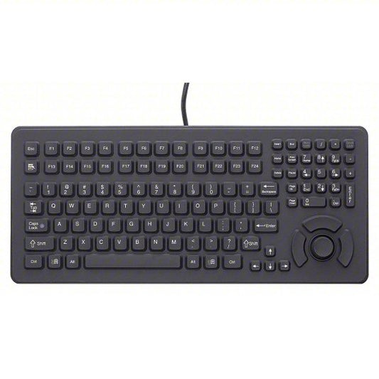 Keyboard; iKEY, DU-5K-FSR-USB, Desktop Keyboard with Force Sensing Resistor (US English)