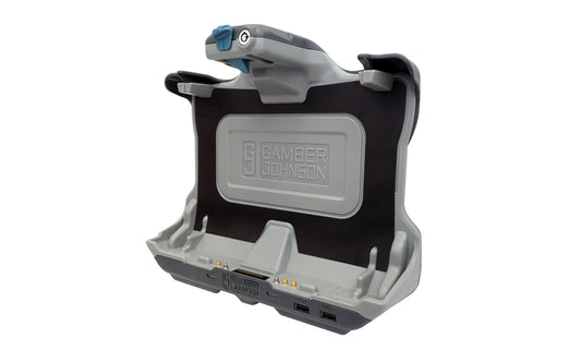UX10 - Gamber Johnson, 7160-1813-03, Vehicle Dock, with Tri Pass-through (ex. vehicle adapter)
