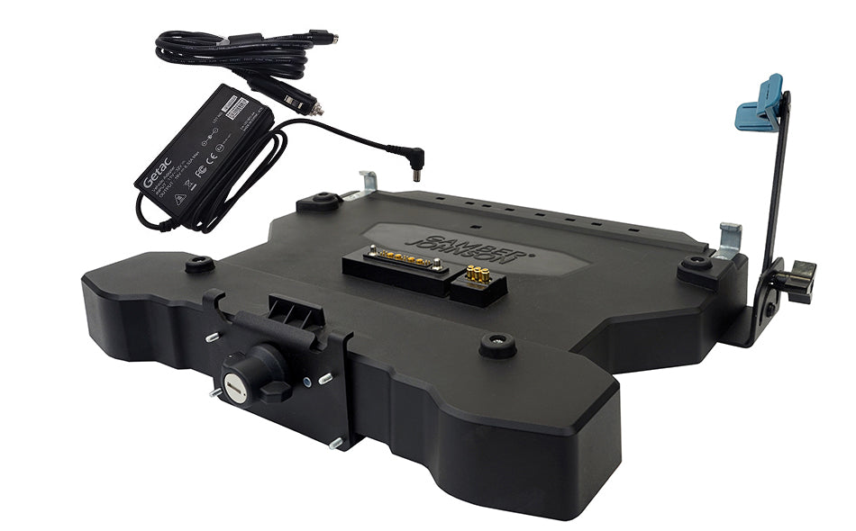S410 - Gamber Johnson, 7170-0537, Vehicle Dock with Replication, with Tri Pass-through (include 120w vehicle adapter)