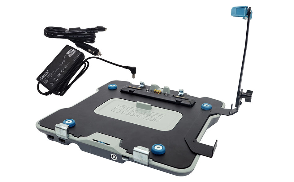 K120 (Laptop) - Gamber Johnson, 7170-0693-03, Vehicle Dock, with Tri Pass-through (include 120W vehicle adapter)