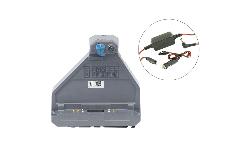 ZX80 - Gamber-Johnson, 7170-1135-03, Vehicle Dock, with Tri Pass-through (Include 65W vehicle adapter)