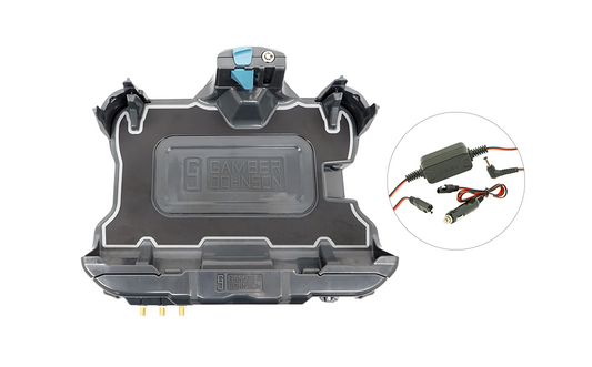 ZX10 - Gamber-Johnson, 7170-1169-03, Vehicle Dock, with Tri Pass-through (Include 65W vehicle adapter)
