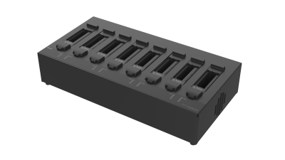 F110G6/G7 - Multi-bay Battery Charger (Eight Bay) w/ 330W AC Adapter (US)