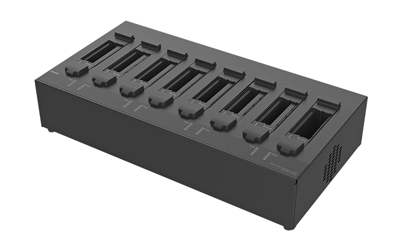 B360G1/G2 & B360Pro G1/G2/G3 - Multi-bay Battery Charger (Eight Bay) with AC Adapter (US)