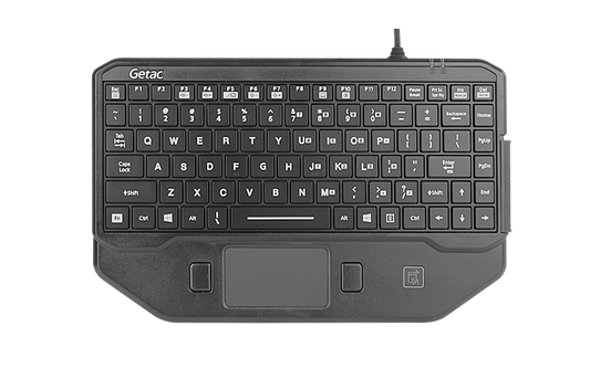 Getac Rugged Keyboard with Smart card and LF/HF RFID, 3 year warranty (US)