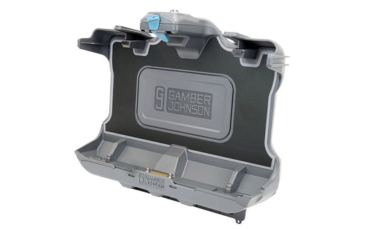 F110G5/G6/G7 - Gamber Johnson, 7160-1584-43, Vehicle Dock, with Powered RS232 Port, with Tri Pass-through (ex. vehicle adapter)