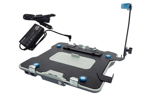 K120 (Laptop) - Gamber Johnson, 7170-0693-05, Vehicle Cradle, with Tri Pass-through (include 120W vehicle adapter)