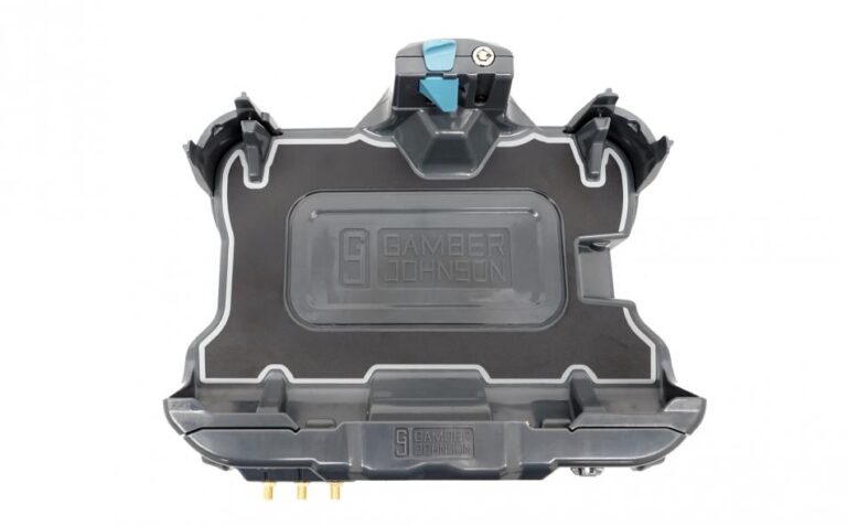 ZX10 - Gamber-Johnson, 7160-1676-03, Vehicle Cradle, with Tri Pass-through (ex. vehicle adapter)