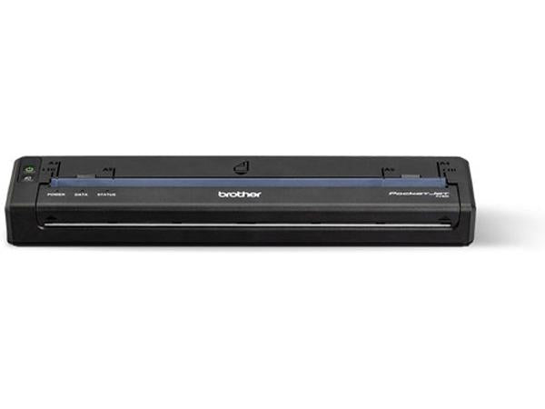 Brother, PJ823, Full Page 300 dpi Mobile Thermal Printer w/USB-C, *Requires a Mount, No Battery, Car adapter wired 14ft Power Cord, 10 ft