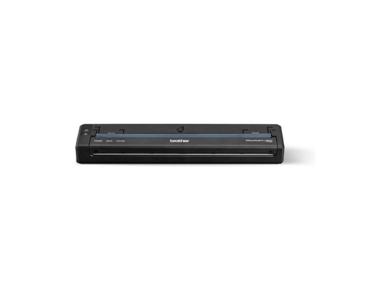 Brother, PJ822, Full Page 200 dpi Mobile Thermal Printer w/USB, *Requires a Mount, No Battery, Car adapter wired with 14ft Power Cord, 10 ft