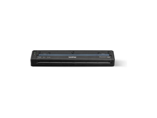 Brother, PJ822, Full Page 200 dpi Mobile Thermal Printer w/USB, *Requires a Mount, No Battery, Car adapter wired with 14ft Power Cord, 10 ft