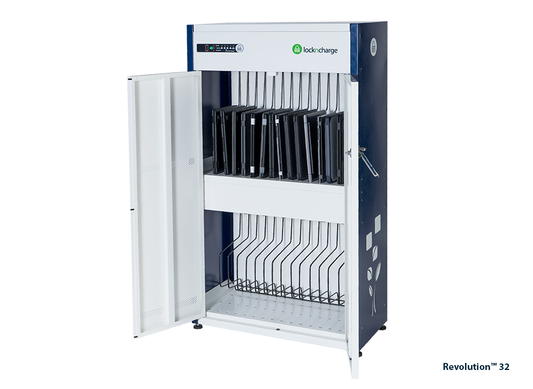 LocknCharge, 10203, Revolution 32 Charging Cabinet for Getac 7" to 14" tablets/ Laptops