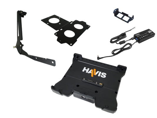 B360 - Havis, PKG-DS-GTC-1202-BW, Vehicle Dock, with Bracket (Include 120W bare wire vehicle adapter)