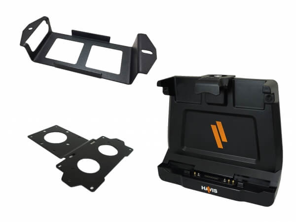 ZX10 - Havis, DS-GTC-1303-3, Vehicle Cradle, with Tri Pass-through (ex. vehicle adapter)