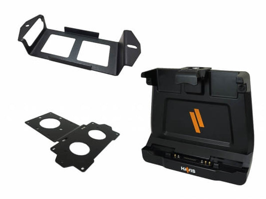 ZX10 - Havis, DS-GTC-1303-3, Vehicle Cradle, with Tri Pass-through (ex. vehicle adapter)