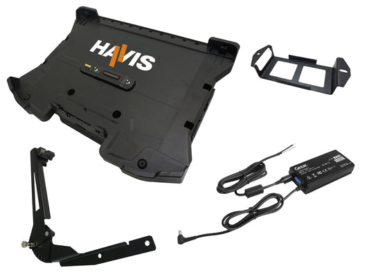 S510 - Havis, PKG-DS-GTC-1406-BW, Vehicle Cradle, with screen support (include 120w bare wire vehicle adapter)