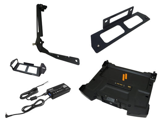 S410 - Havis, PKG-DS-GTC-617-3-BW, Vehicle Dock with replication, with Tri Pass-through (include 120w bare wire vehicle adapter)