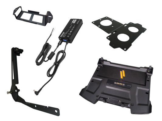 S410 - Havis, PKG-DS-GTC-617-BW, Vehicle Dock with replication,  (include 120w bare wire vehicle adapter)