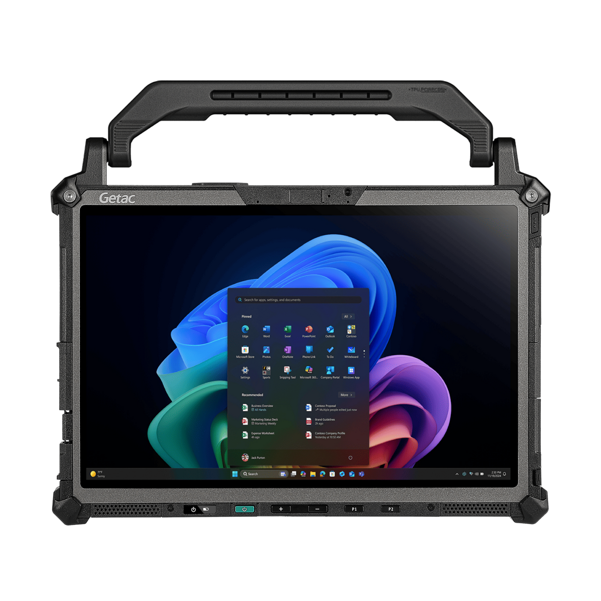 F120 with 16GB RAM - Intel Core Ultra 5 226V Processor, 12.2" w/ Windows Hello Webcam, Microsoft Windows 11 Professional x64 with 16GB RAM + TAA, 256GB PCIe SSD, Sunlight Readable (WUXGA LCD + Touchscreens) + without Hard Tip Stylus, (Witho - FW1724DX18HX