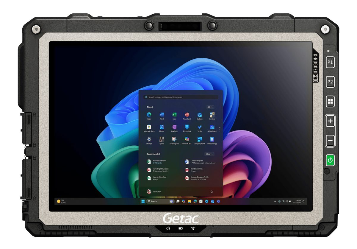 UX10G5 with 16GB RAM - Intel Core Ultra 5 226V Processor, 10.1" + With Windows Hello Webcam + Tablet Hard Handle + Standard Battery (1-pack), Microsoft Windows 11 Pro x64 with 16GB RAM + TAA, 256GB PCIe SSD, Sunlight Readable WUXGA LCD + To - UW1C24VXXDC3