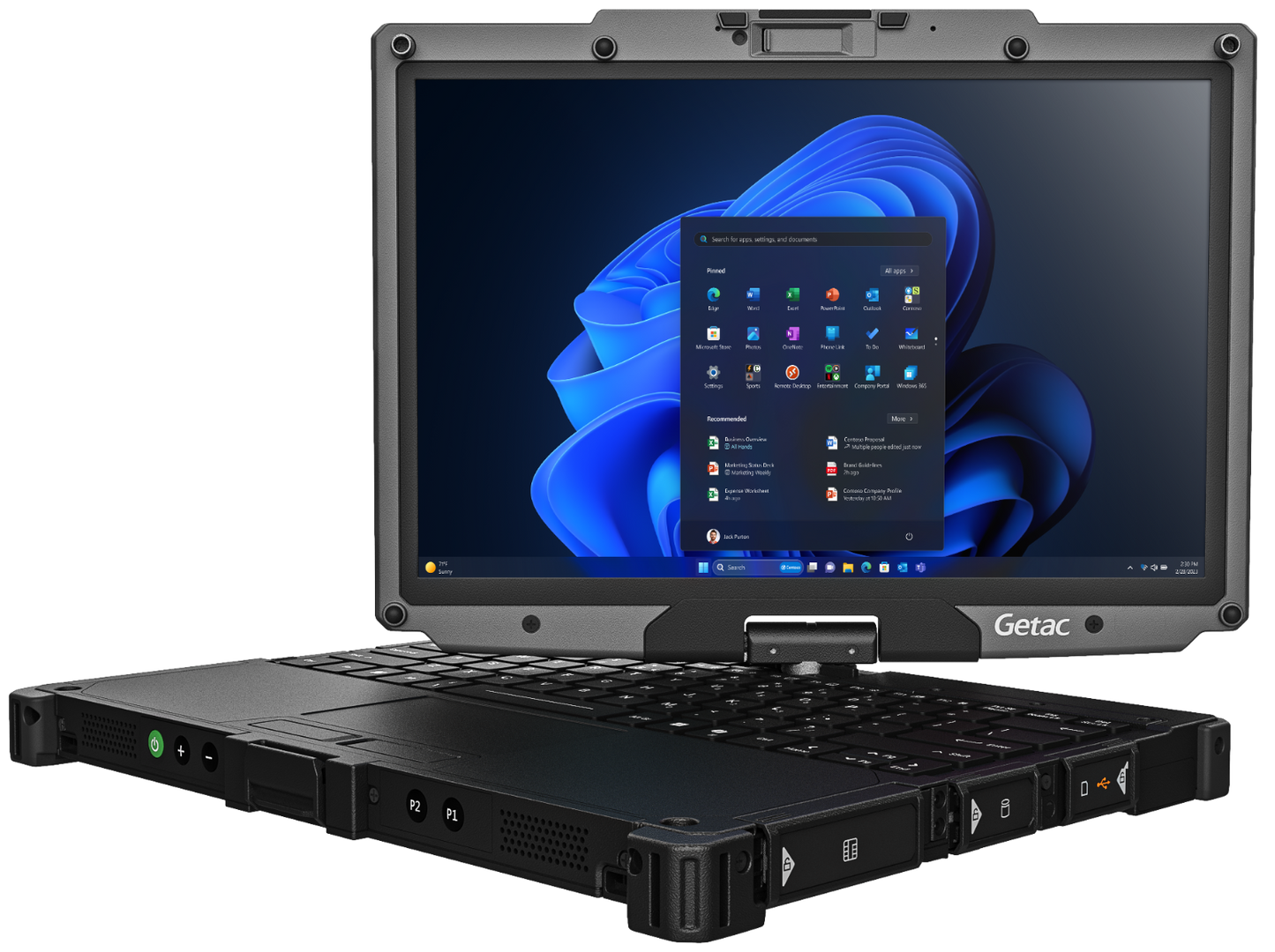 V120 - Intel Core Ultra 5 225H Processor, 12.2" with Webcam, Microsoft Windows 11 Pro x64 with 16GB RAM + TAA, 256GB PCIe SSD (user swappable), Sunlight Readable (WUXGA LCD+ Touchscreen) + Rear Camera, US KBD + (Without AC Adapter), Membran - VV112PCXB4CD